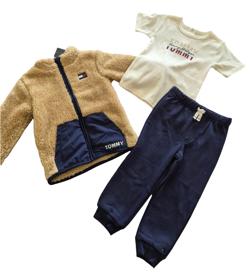 Set tommy hilfiger niño