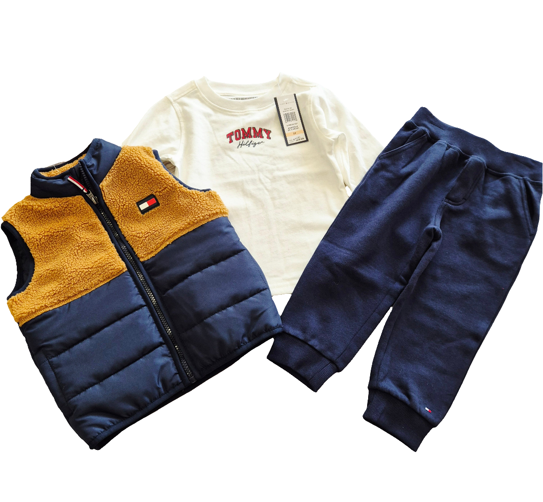 Set tommy hilfiger niño