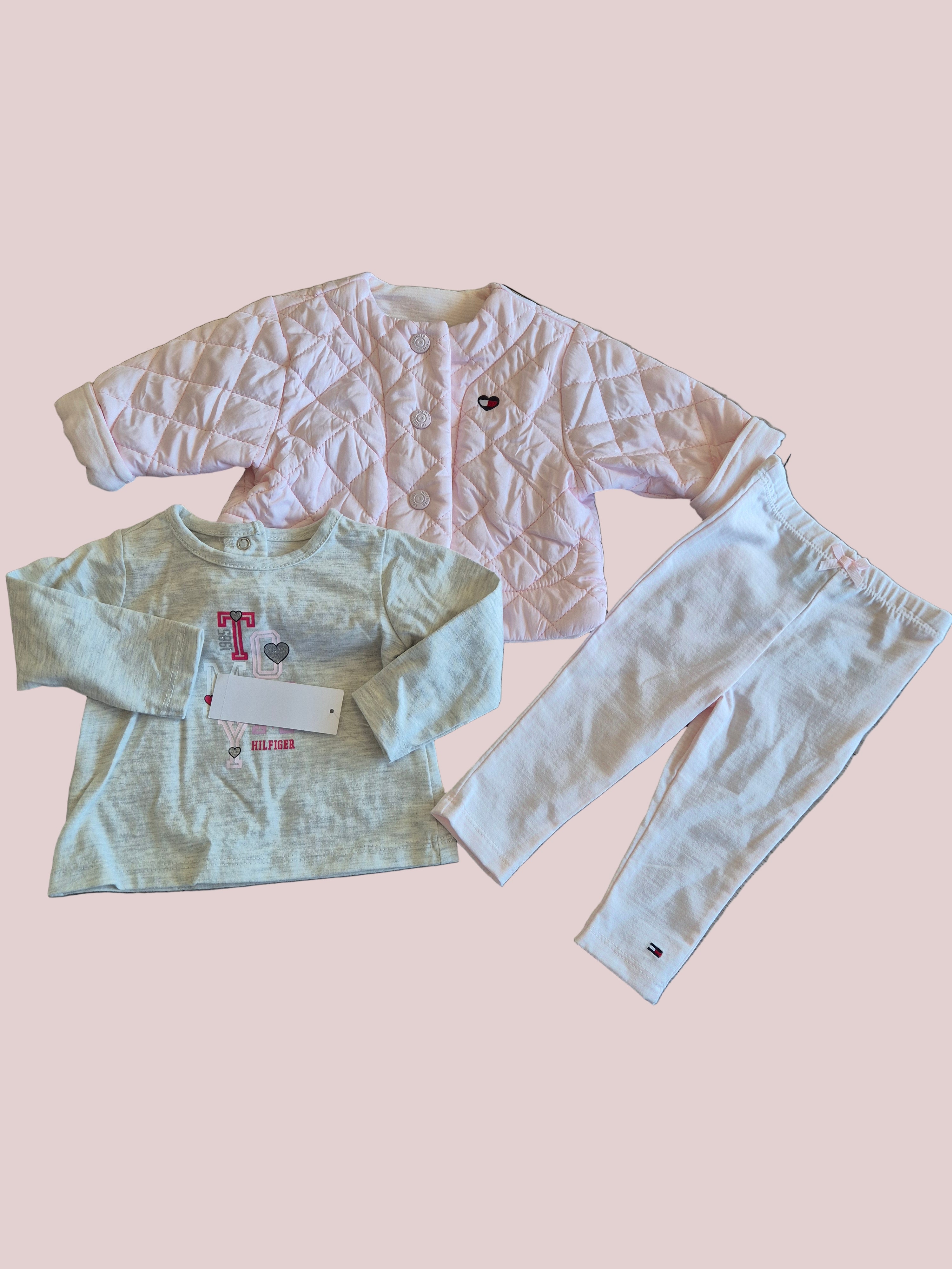 Set bebe tommy hilfiger
