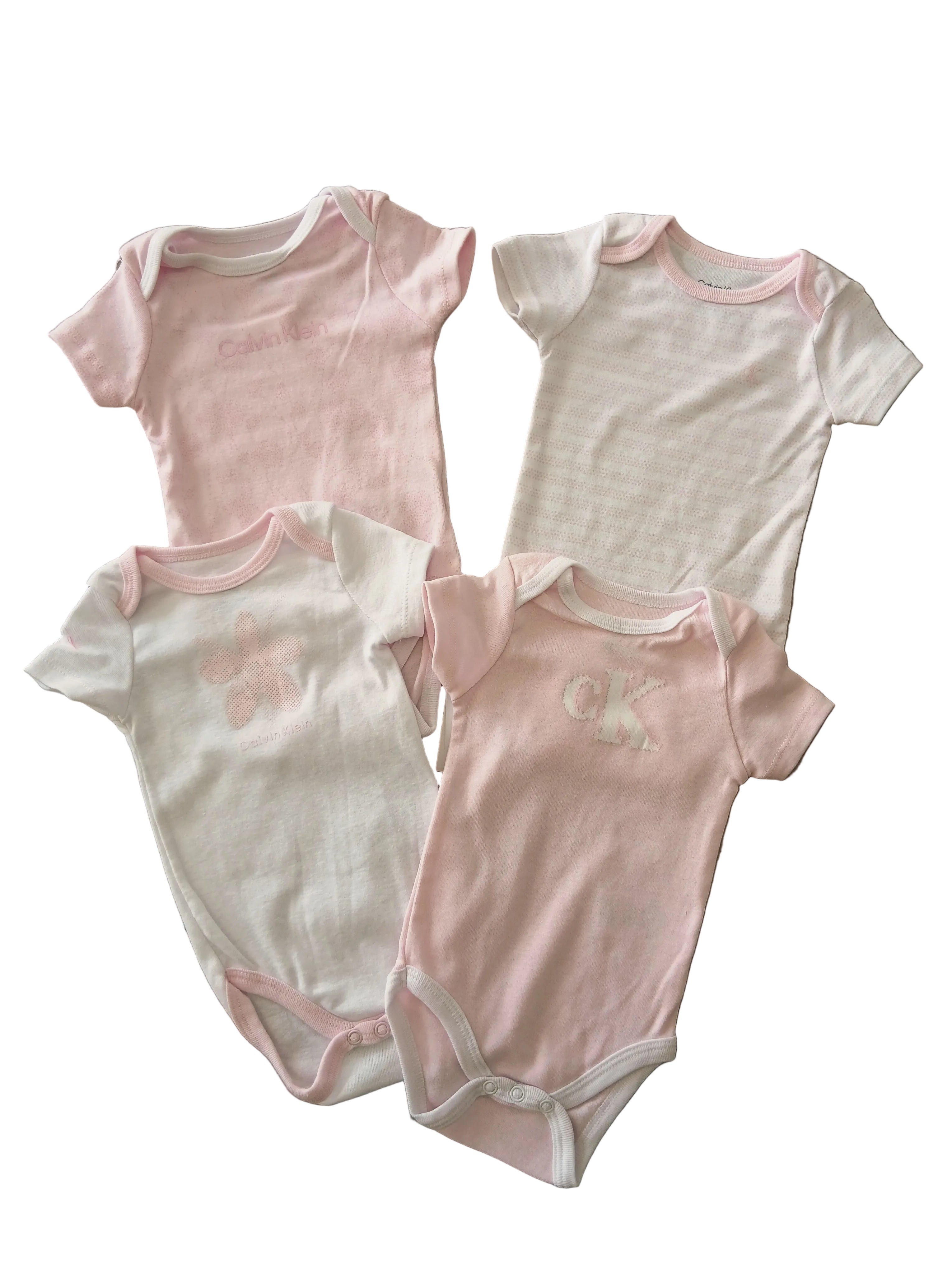 Pañaleros Calvin Klein bebe niña