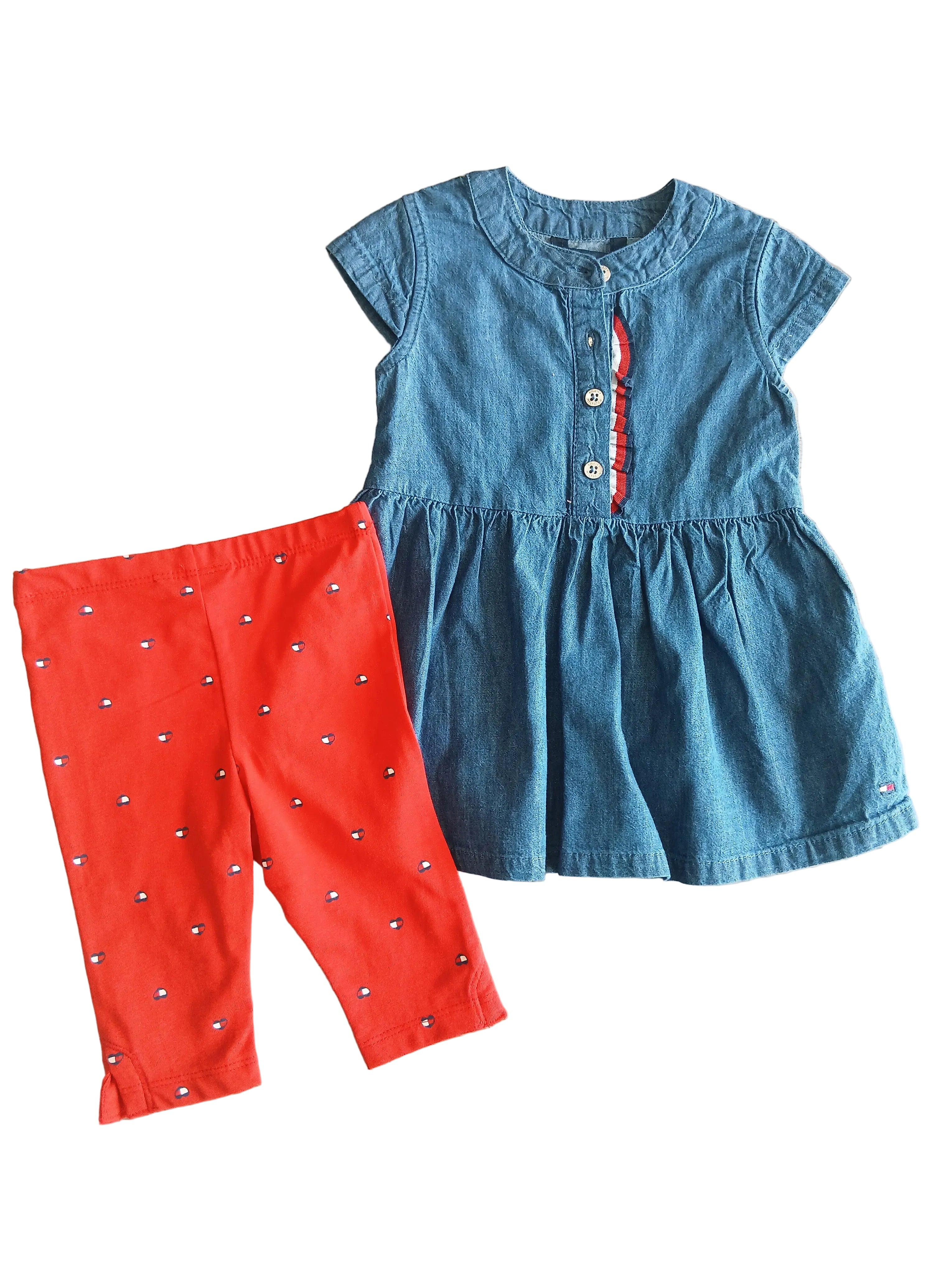 Set Tommy Hilfiger bebe niña