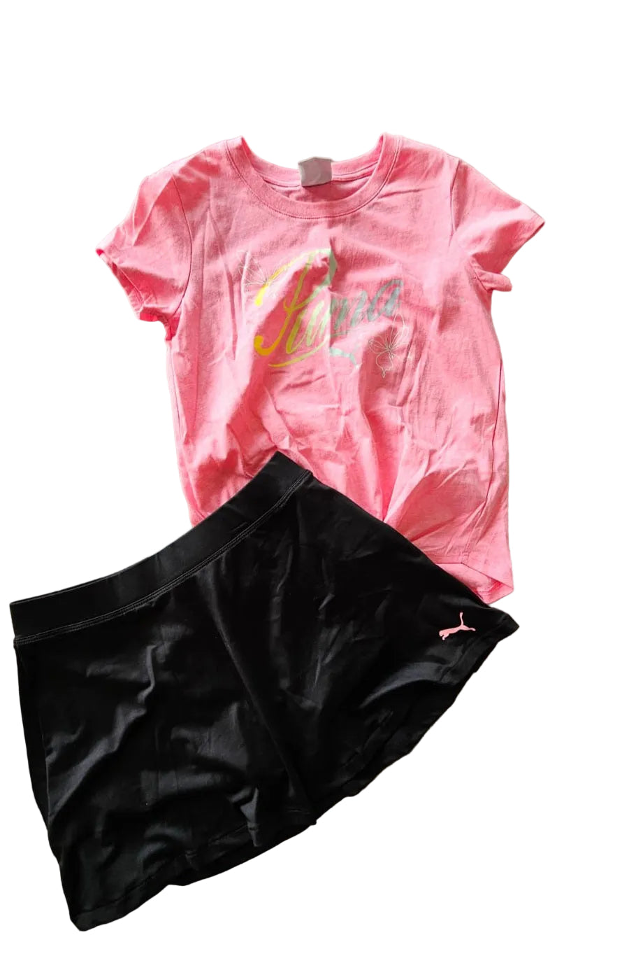 Set puma niña falda short