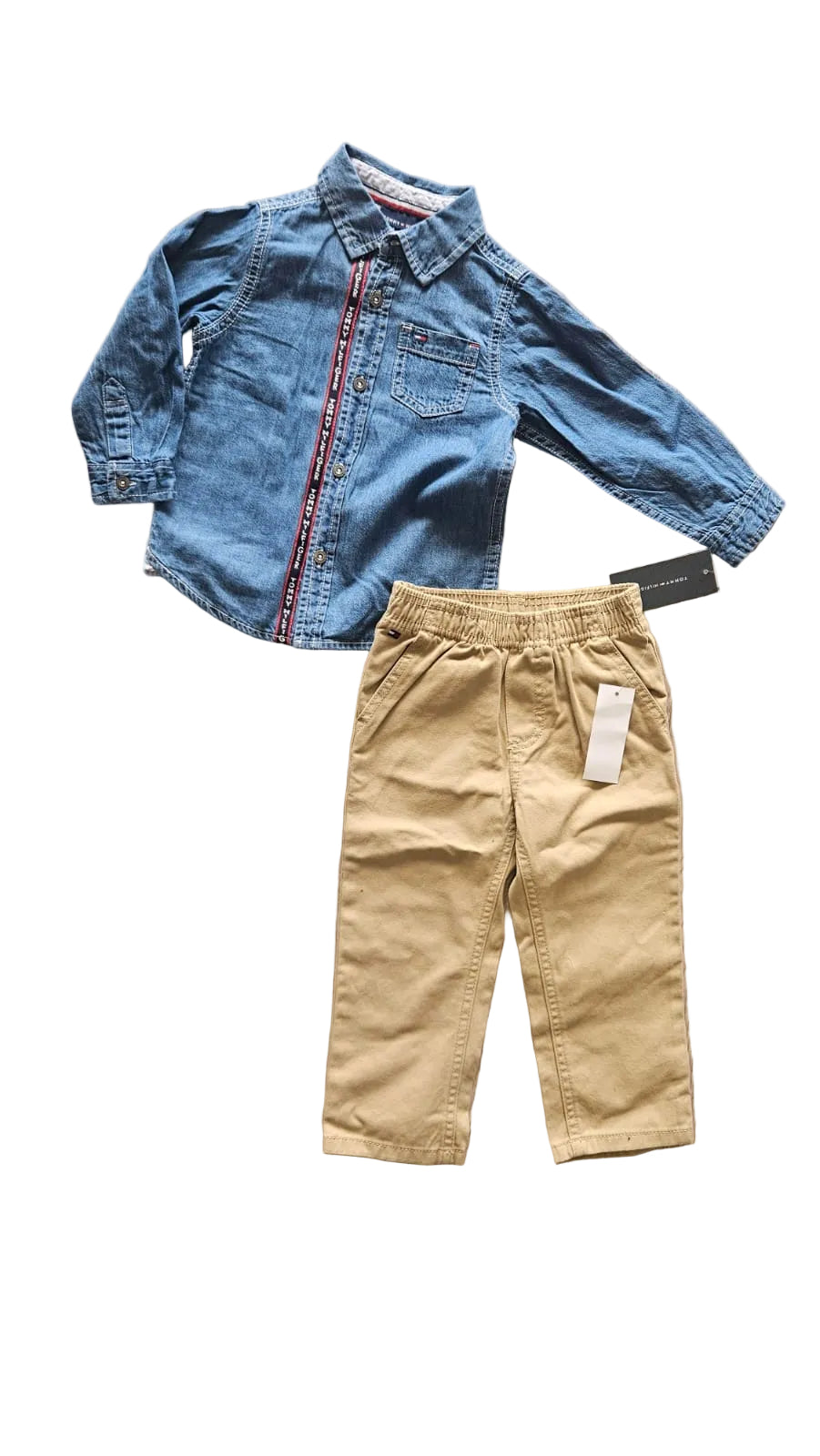 Set tommy hilfiger niño