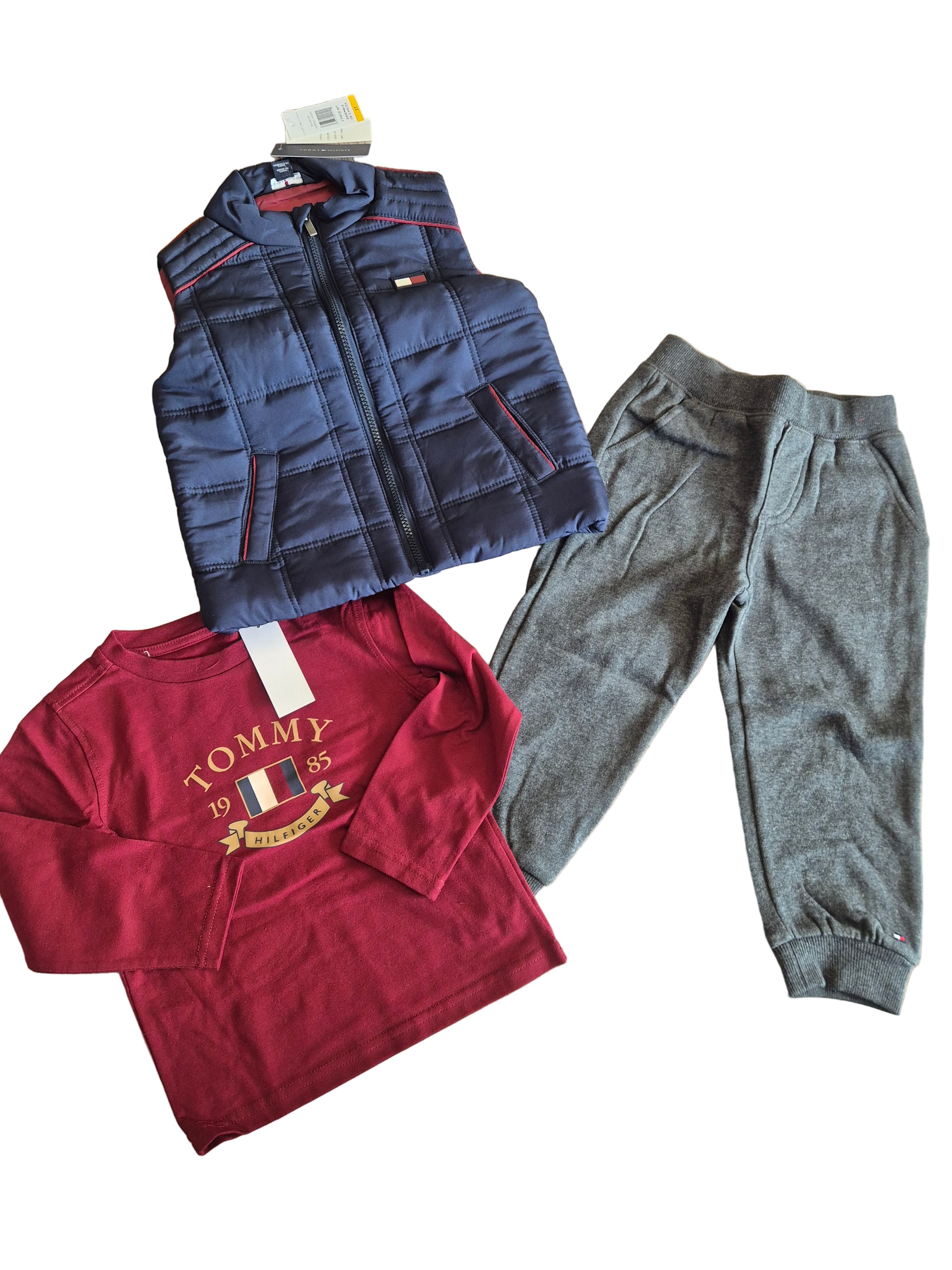 Set tommy hilfiger niño