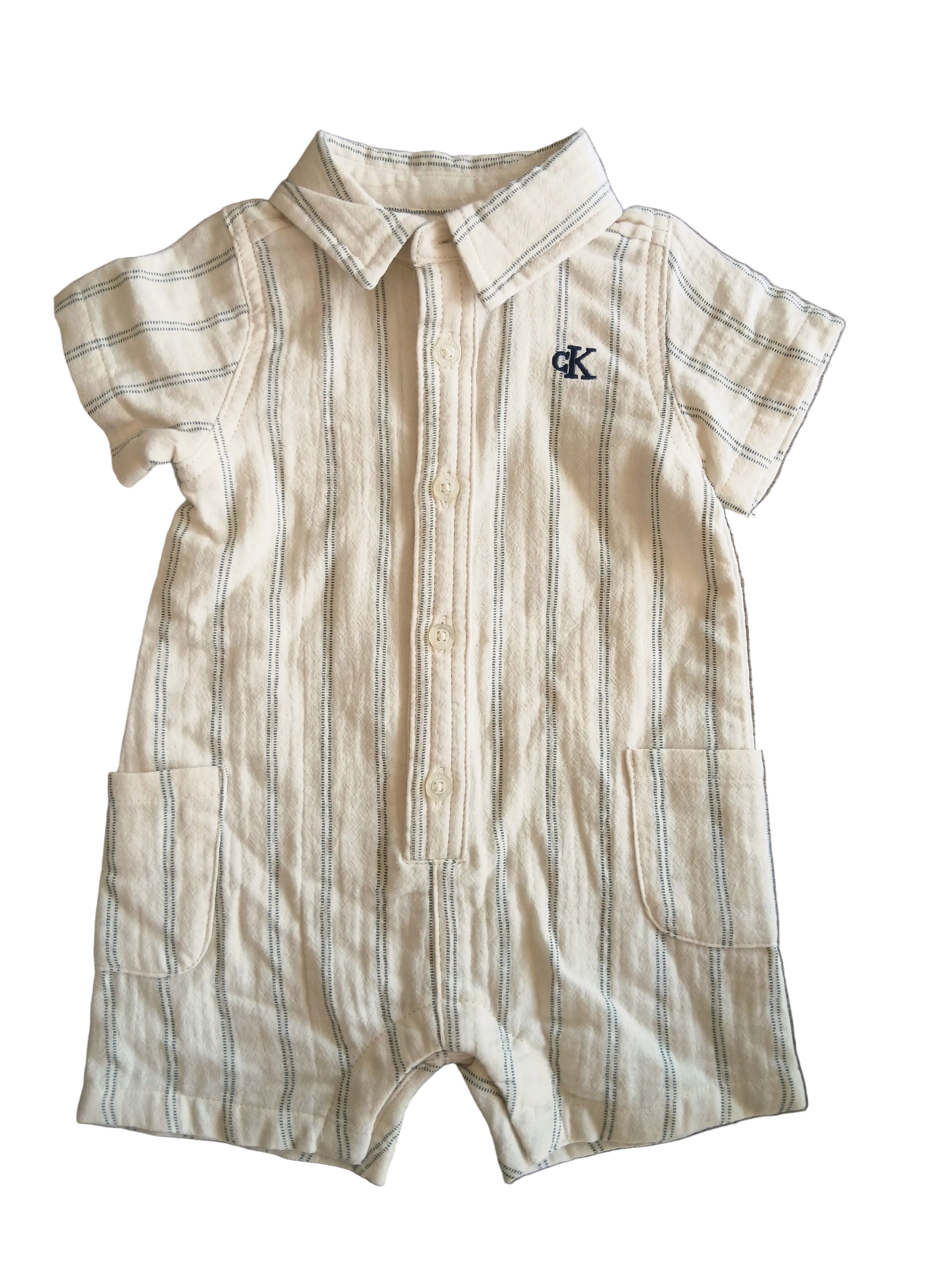 Enterizo Calvin klein bebe niño