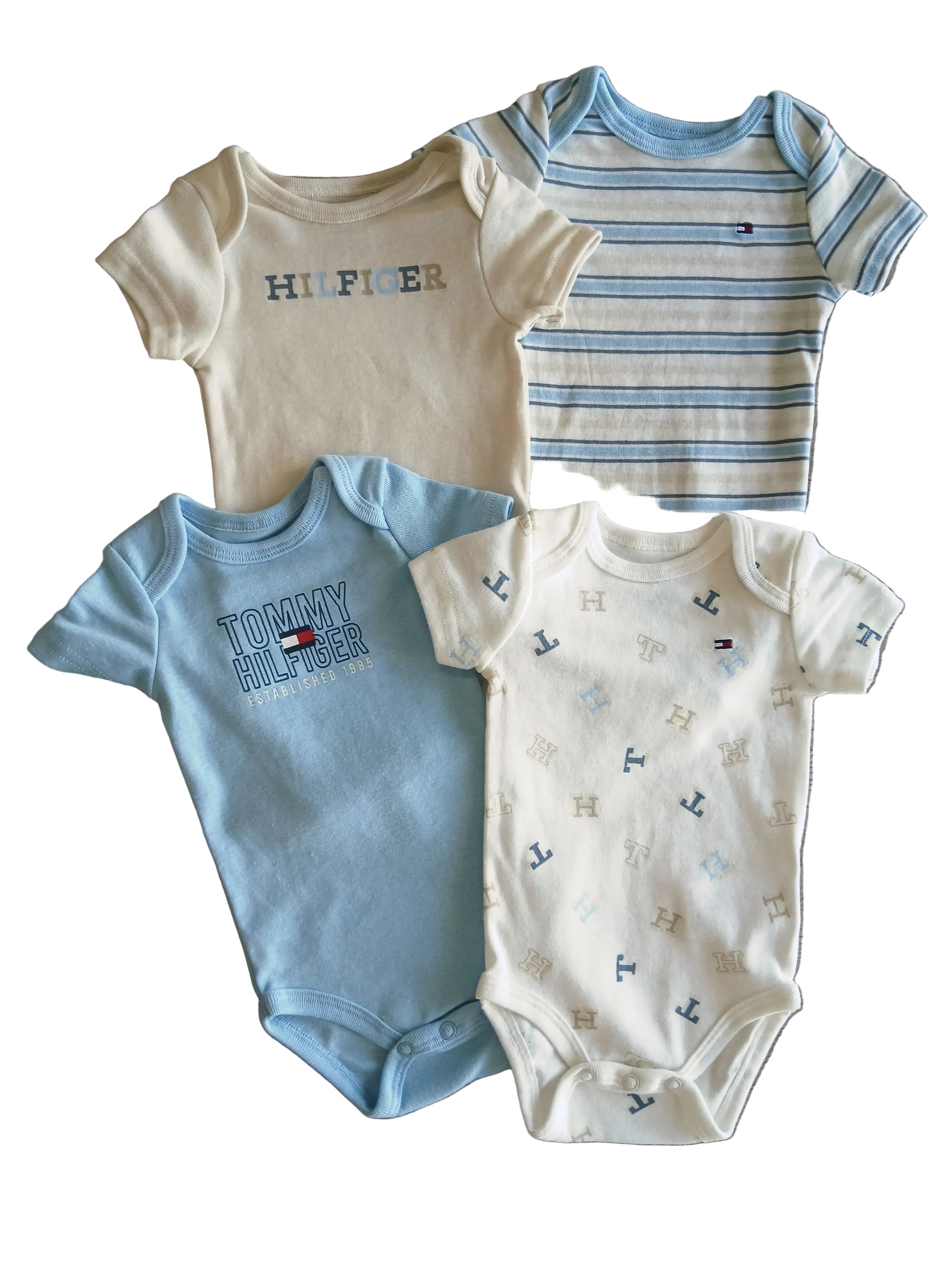 Set pañaleros Tommy Hilfiger bebe niño