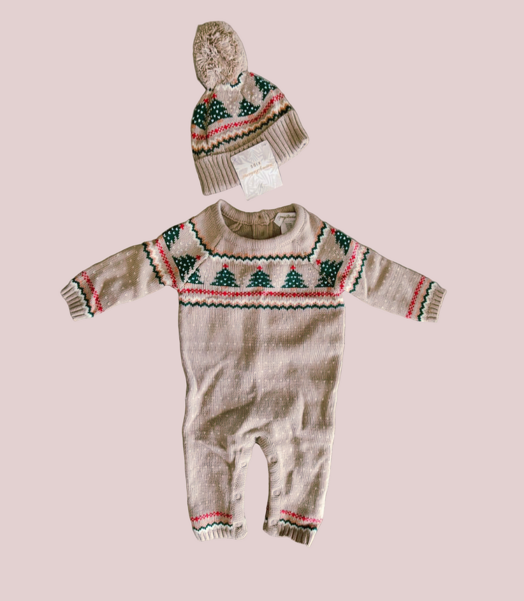 Set navideño bebe niño