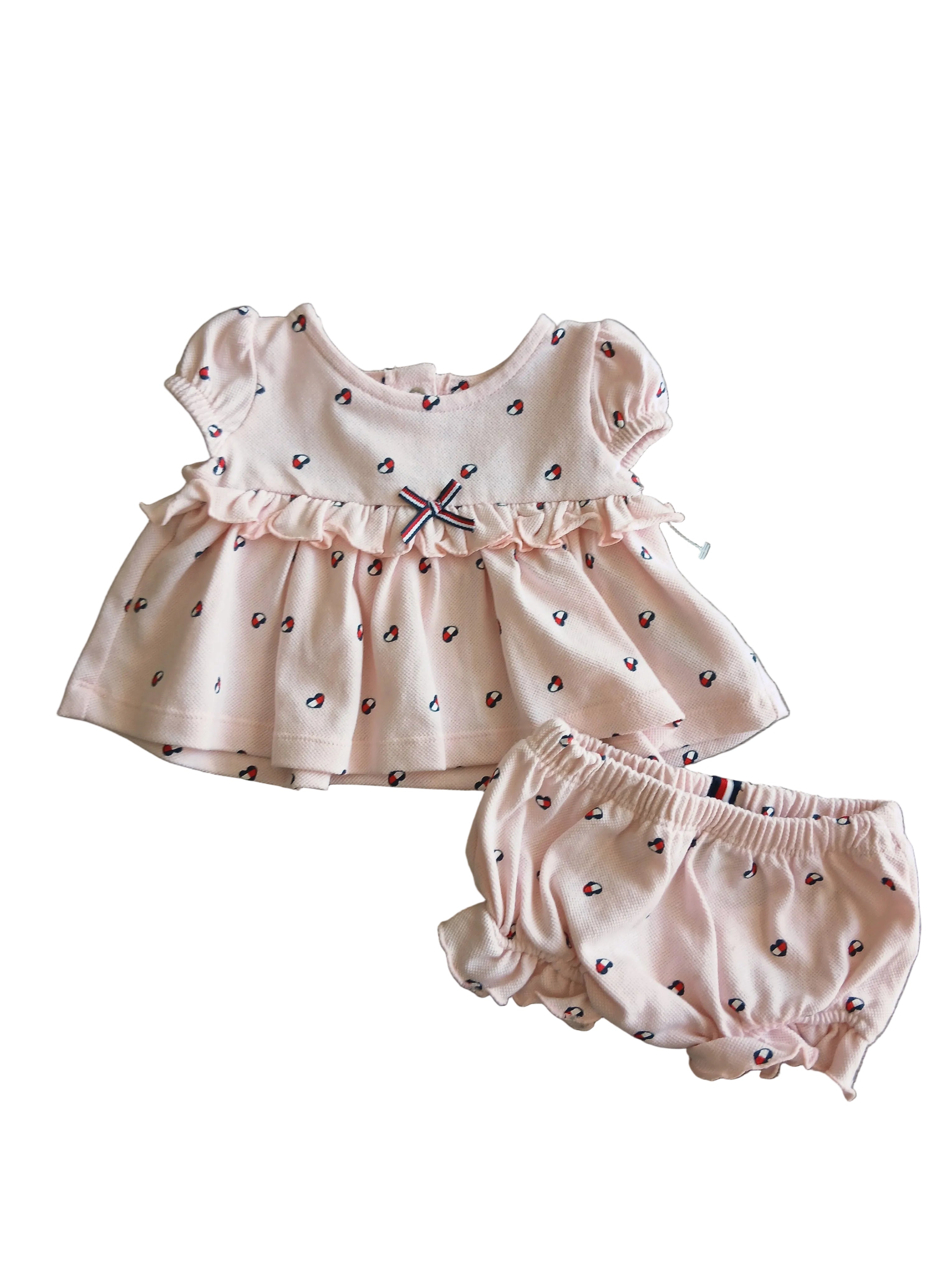 Set Tommy Hilfiger bebe niña