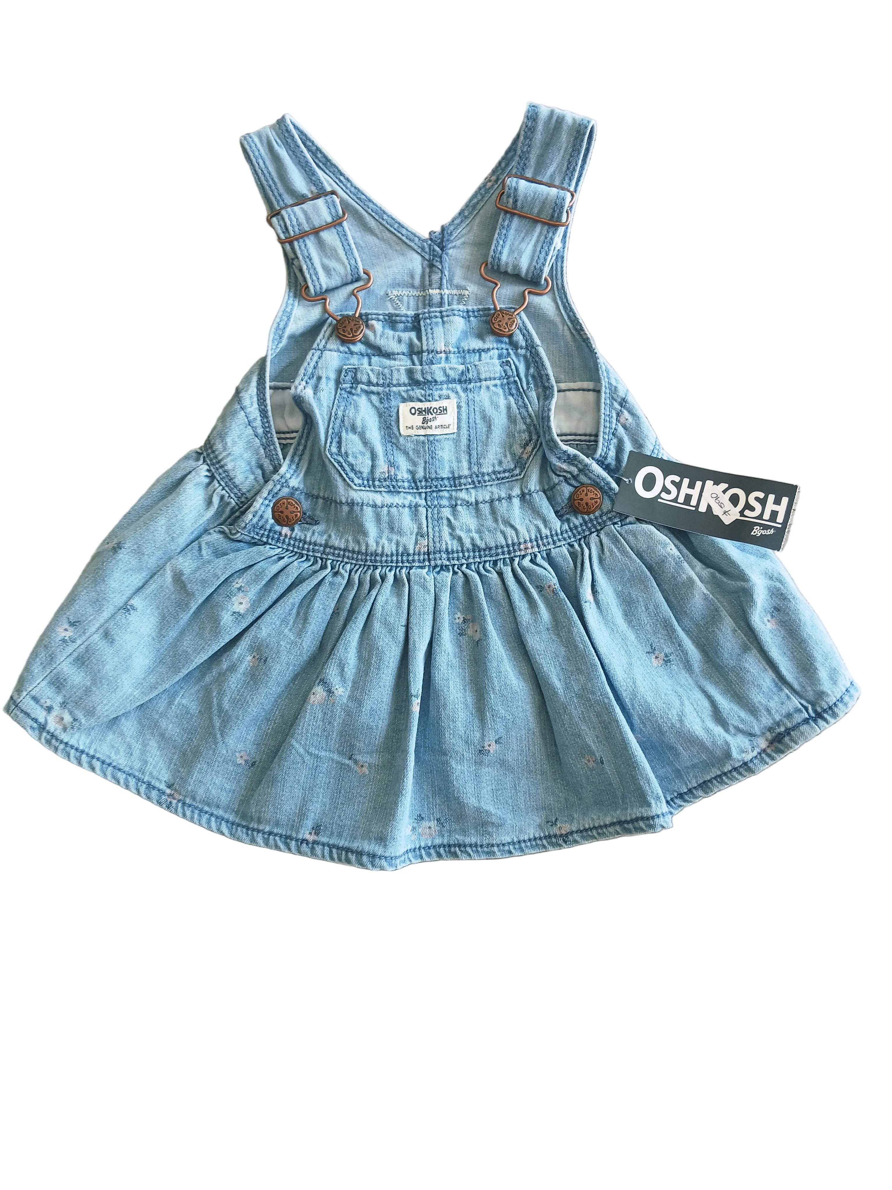 Vestido Overol Oshkosh bebe