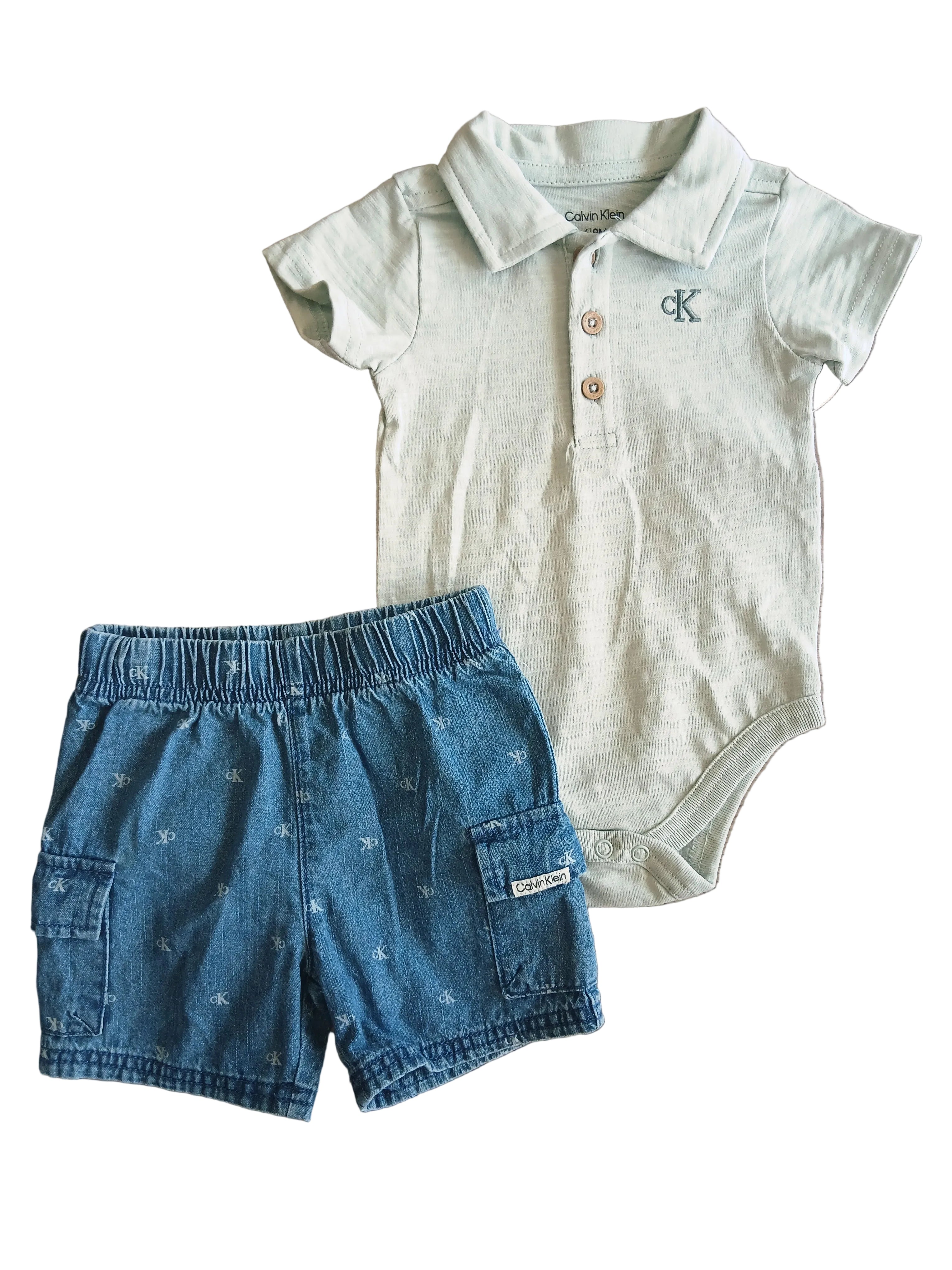 Set Calvin Klein bebe niño