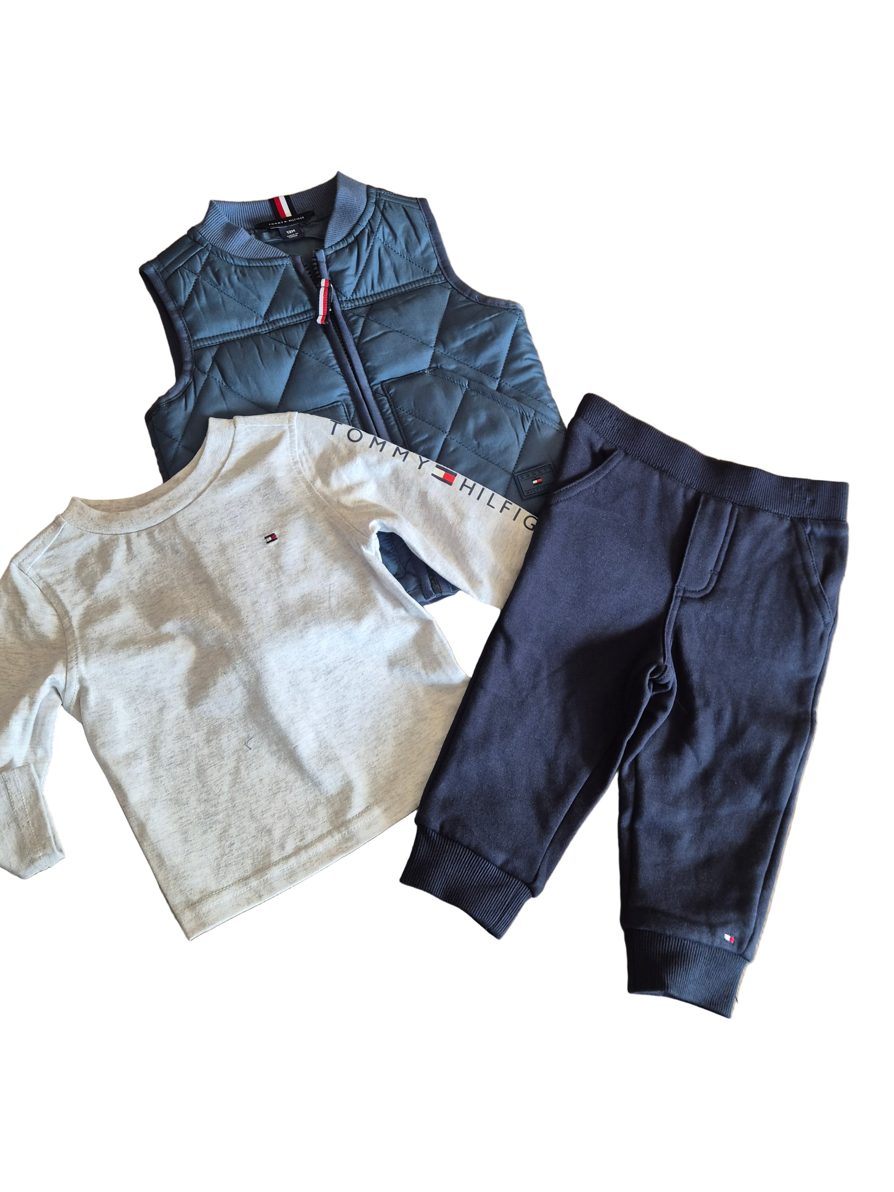 Set tommy hilfiger niño