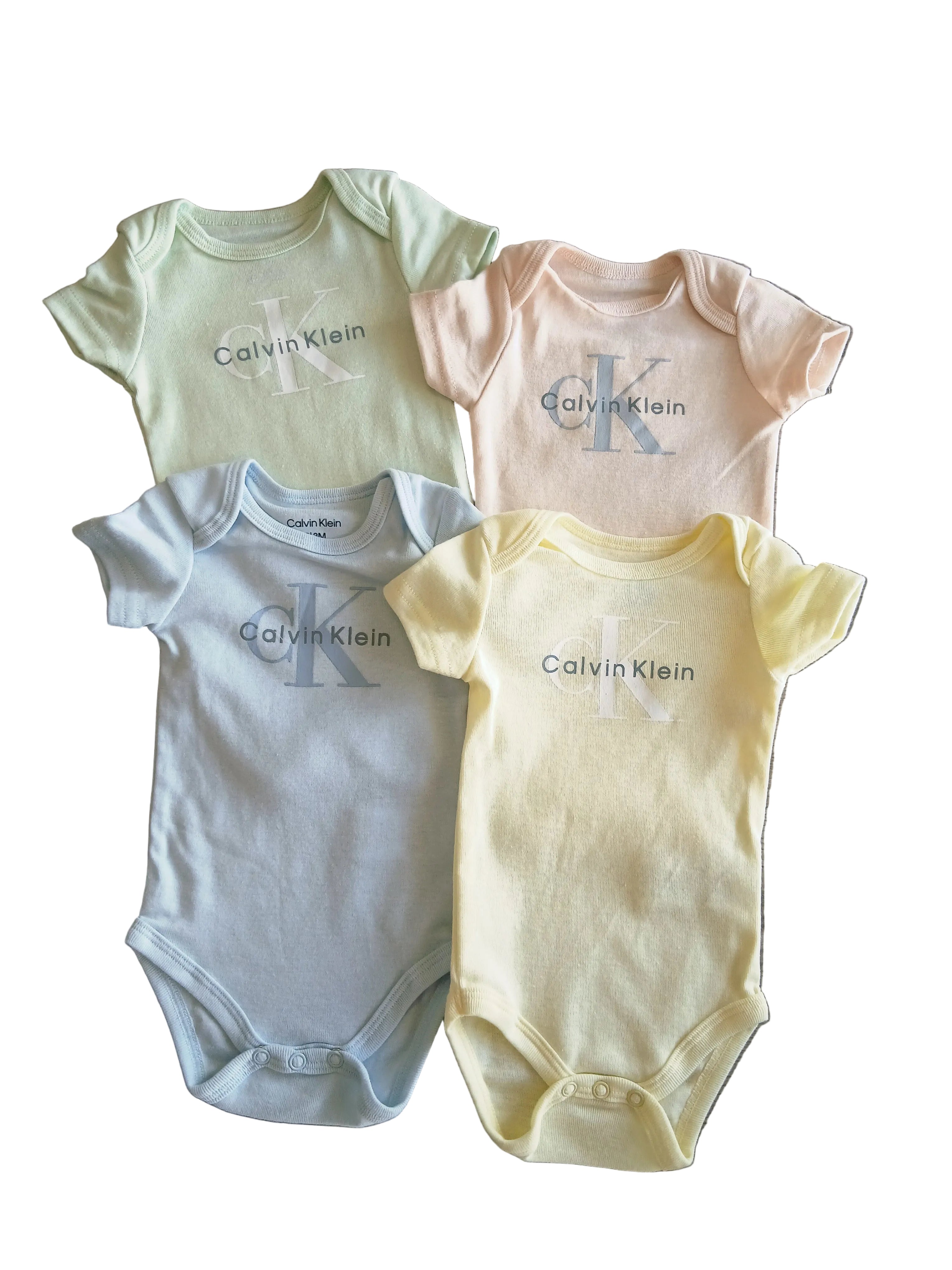 Set pañaleros Calvin Klein bebe niño