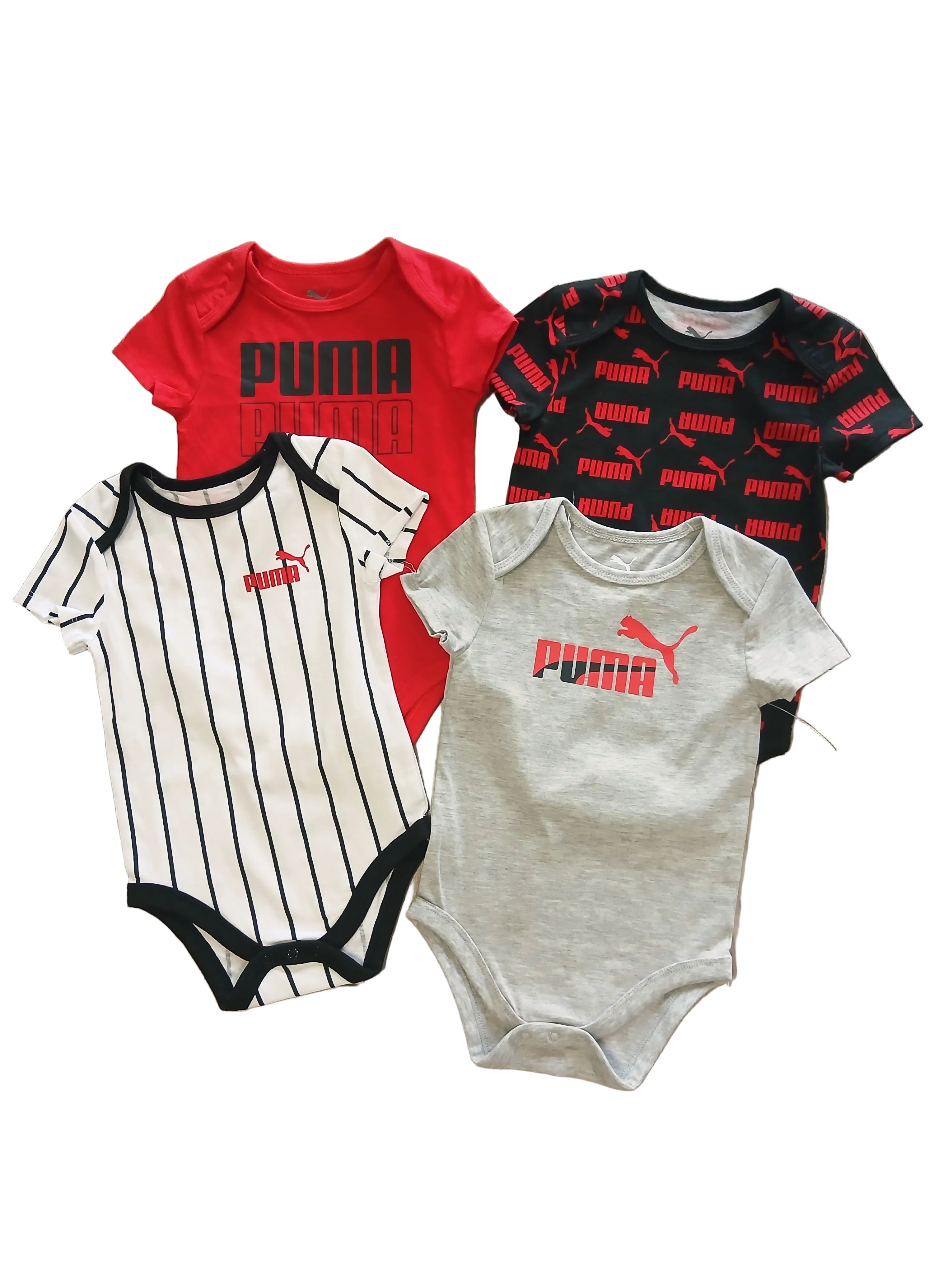 Set pañaleros Puma bebe niño