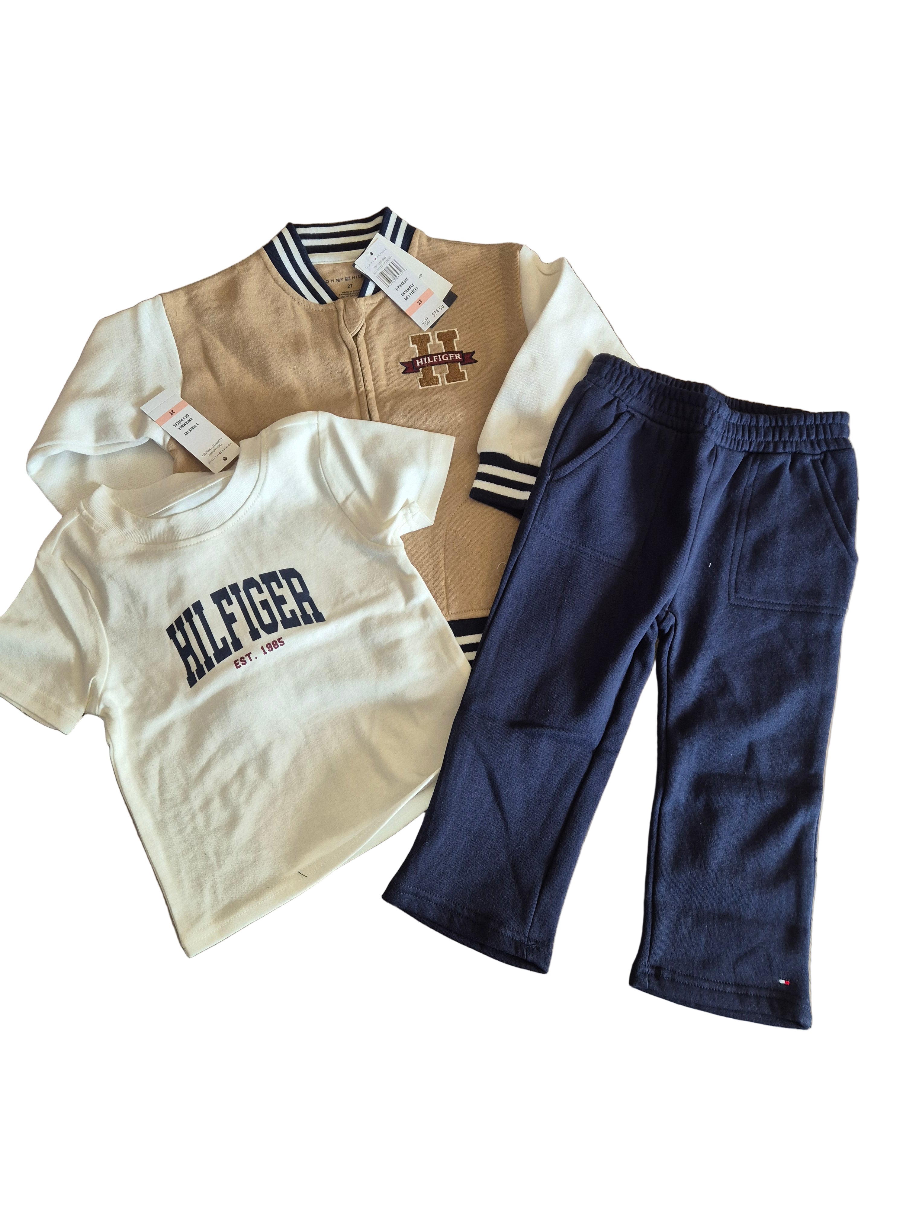 Set tommy hilfiger niño