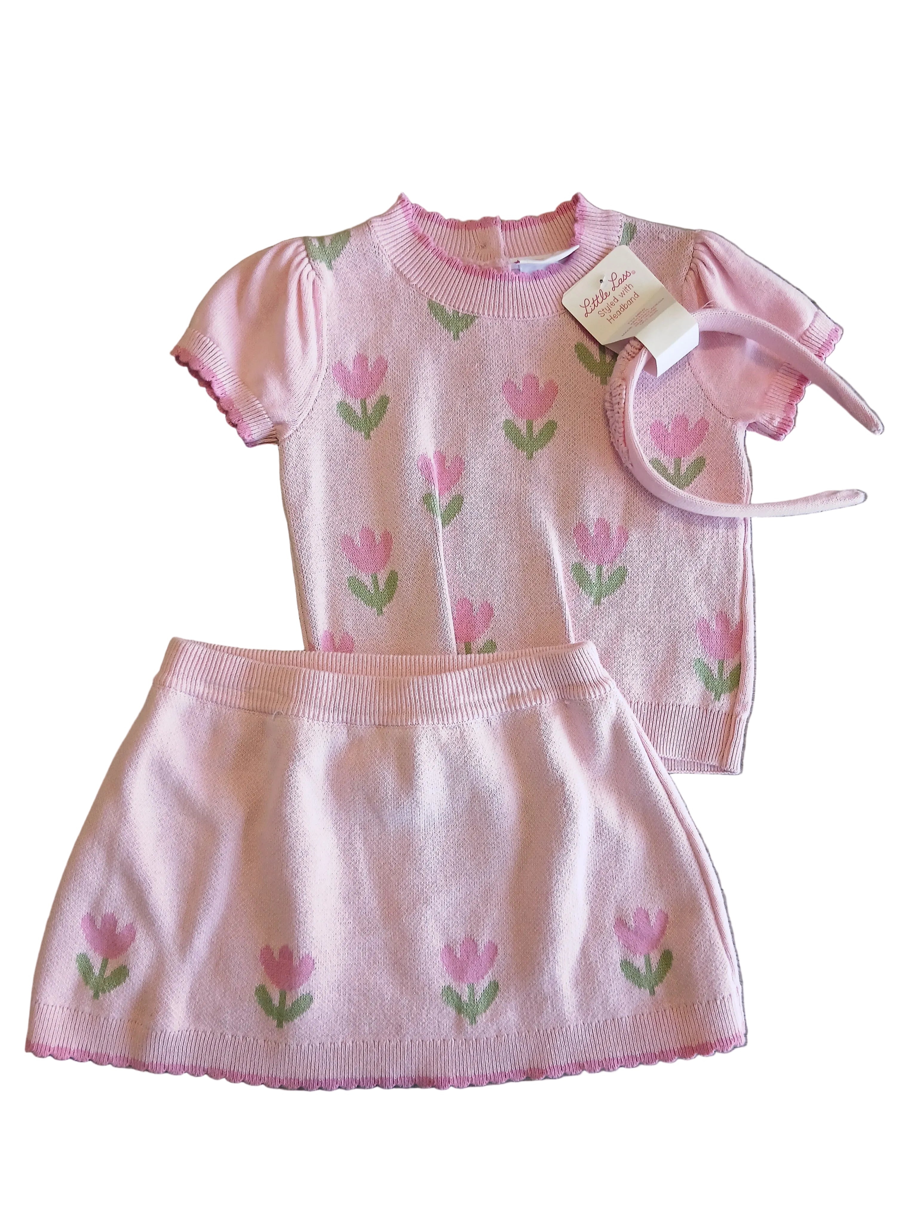 Set tejido niña